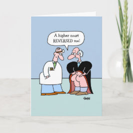 Funny Lawyer Law Office Birthday Card Karte