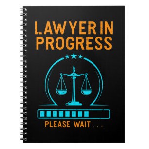 Funny Lawyer Loading Lawyer Abschluss Notizblock