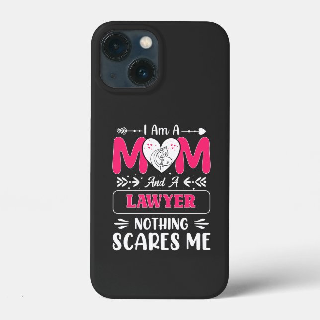 Funny Lawyer Mama, Anwältin Mama Funny Case-Mate iPhone Hülle (Rückseite)