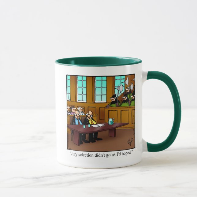 Funny Lawyer Spaß Tasse Geschenk (Rechts)