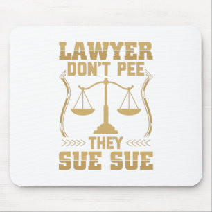 Funny Lawyer Sprichwort  Rechtsanwalt Geschenk Ide Mousepad