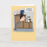 Funny Lawyer Witnessing the Badger Birthday Card Karte<br><div class="desc">This funny birthday card puts a spin on the courtroom trope of a judge telling a lawyer to stop badgering the witness Thanks for choosing this original design by © Chuck Ingwersen and supporting me - an independent artist! I post cartoons every day on Instagram: https://www.instagram.com/captainscratchy</div>