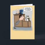 Funny Lawyer Witnessing the Badger Birthday Card Karte<br><div class="desc">This funny birthday card puts a spin on the courtroom trope of a judge telling a lawyer to stop badgering the witness Thanks for choosing this original design by © Chuck Ingwersen and supporting me - an independent artist! I post cartoons every day on Instagram: https://www.instagram.com/captainscratchy</div>