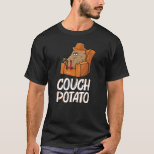 Funny Lazy Day Couch Kartoffeln T-Shirt
