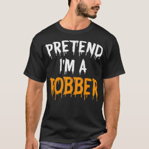 Funny Lazy Halloween Kostüm Geschenk vorgeben, ich T-Shirt