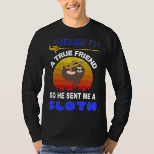 Funny Lazy Sloth tun es später Sloth Funny machen  T-Shirt