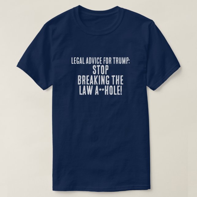 Funny Legal Advisor für Trump T-Shirt (Design vorne)