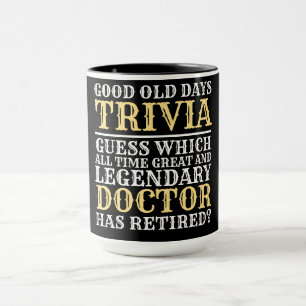 Funny Legendary Doctor Retirement  Tasse
