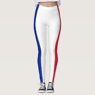 Funny Leggings Flag Frankreich  Super Weihnachtsge