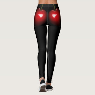 Funny Leggings mit Red Sweet Chery