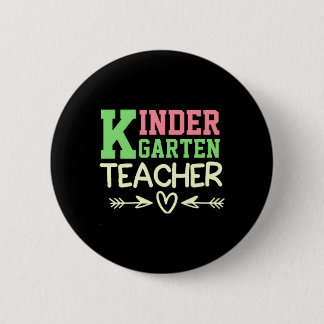 FUNNY LEHRER KINDERGARTEN-KLASSE 2024 BUTTON