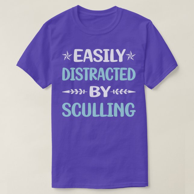 Funny Leicht abgelenkt T-Shirt (Design vorne)
