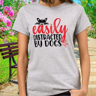 Funny leicht abgelenkt von französischen Bulldogs T-Shirt