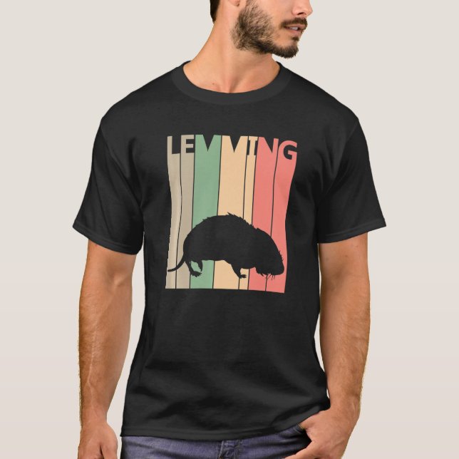 Funny Lemming Kostüm T-Shirt (Vorderseite)