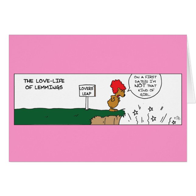 Funny Lemming Love Life (Vorderseite (Horizontal))