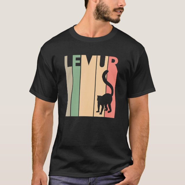 Funny Lemur Kostume T-Shirt (Vorderseite)
