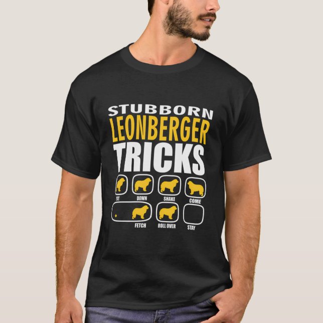 Funny Leonberger Dog Breed Lover T-Shirt (Vorderseite)