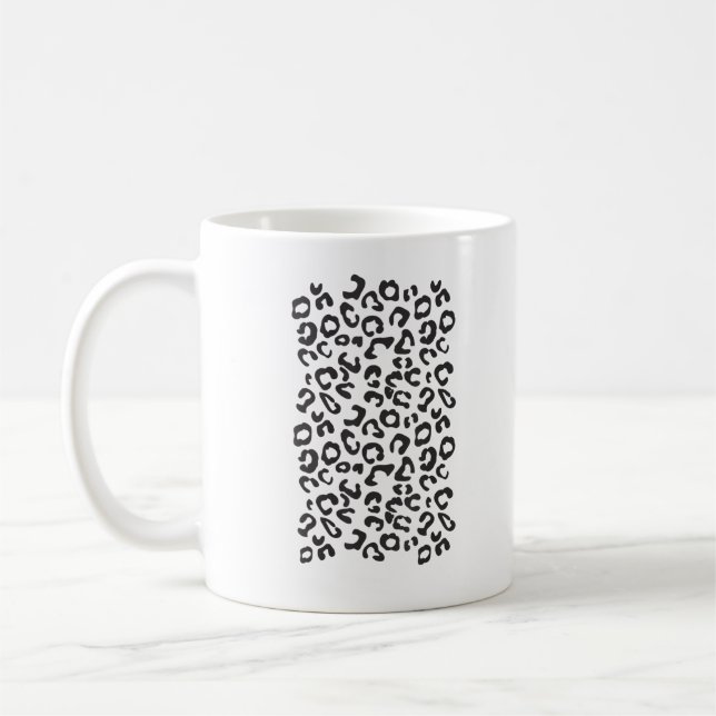 Funny Leopard Animal Kaffeetasse (Links)