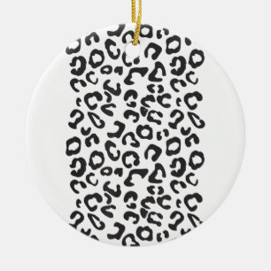 Funny Leopard Animal Keramik Ornament
