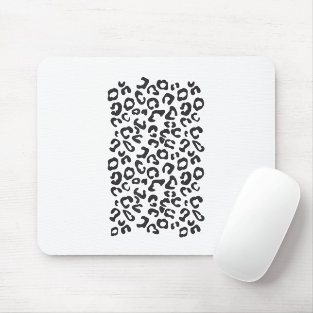 Funny Leopard Animal Mousepad (Mit Mouse)