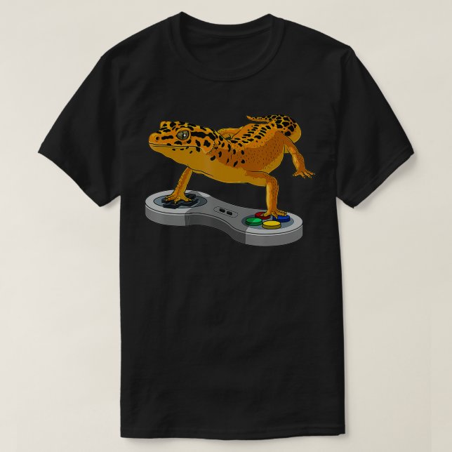 Funny Leopard Gecko Bearded Dragon Gift Kinder Coo T-Shirt (Design vorne)