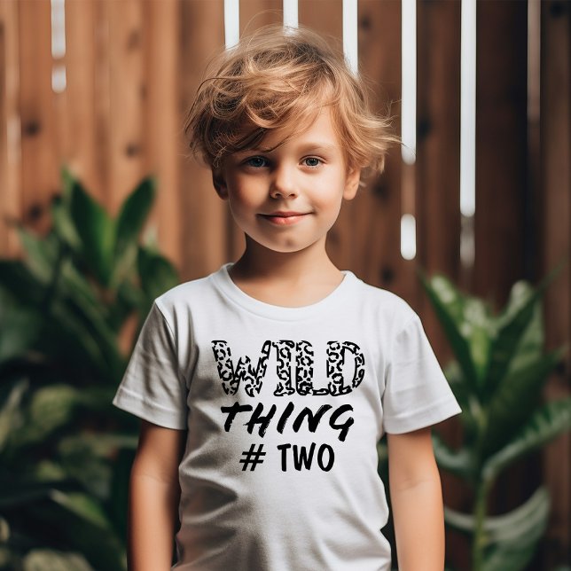 Funny Leopard Print, Zitat von Wild Things T-Shirt (Von Creator hochgeladen)