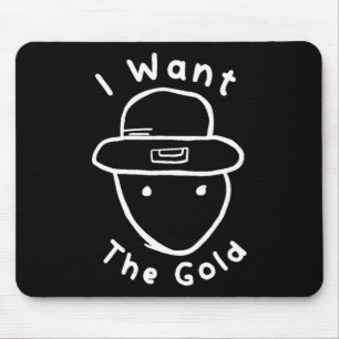 Funny Leprechaun Amateur Sketch Meme St Patricks D Mousepad