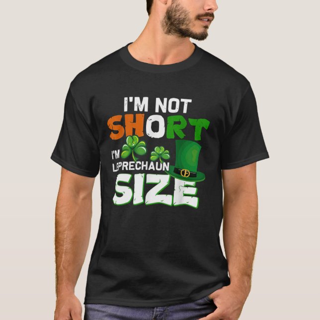 Funny Leprechaun St Patricks Day Shirt für Mich (Vorderseite)