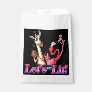 Funny Let's Get Lit Animal Duo Geschenktütchen