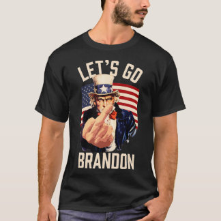 Funny Let's Go Brandon Uncle Sam Let's Go Brandon T-Shirt