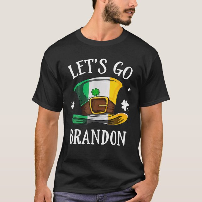 Funny Let's Go Branson Brandon T-Shirt (Vorderseite)