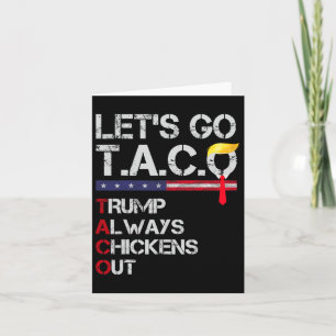 Funny Let's Go Taco 19 Karte