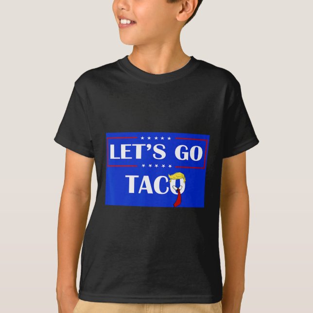 Funny Let's Go Taco 54 T-Shirt (Vorderseite)