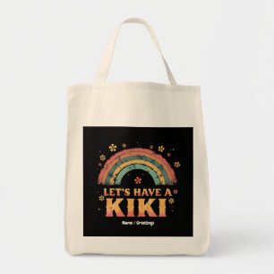 Funny "Let's have a Kiki" LGBT Trans Gender Retro Tragetasche