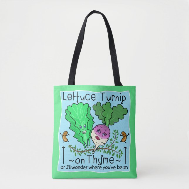 Funny Lettuce Gemüse Puppe Grundschullehrer (Vorderseite)