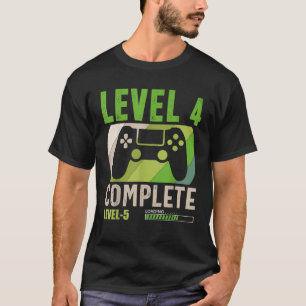 Funny Level 4 - Komplette Level 5 Ladespieler 4. T-Shirt