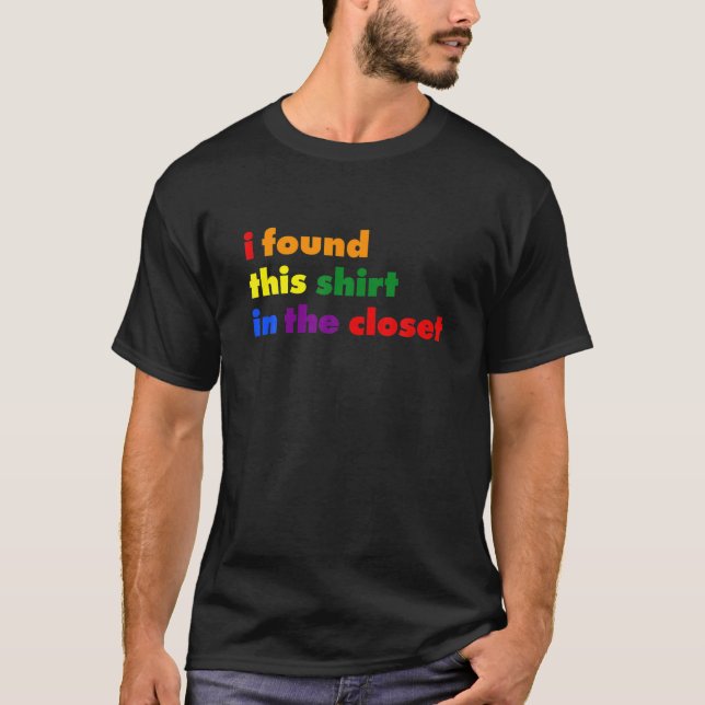 Funny LGBT Gay Pride Regenbogenflagge in meinem Sc T-Shirt (Vorderseite)