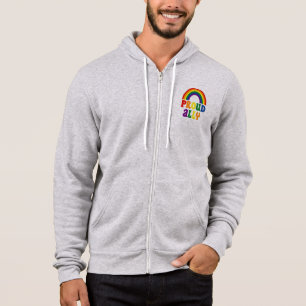 Funny LGBT Rainbow Pride Proud Ally Geschenk Hoodie