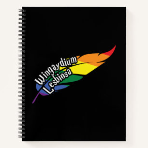 Funny LGBTQ   Wortspiel   Stolz   Regenbogen Notizbuch