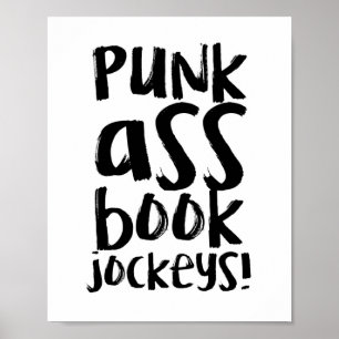 Funny Librarian Quote Poster