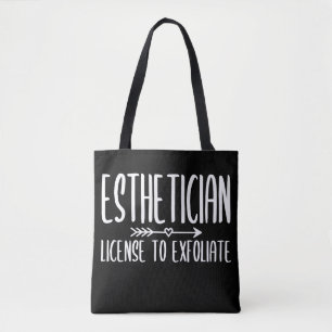 Funny Licence of Esthetician zur Exfoliation