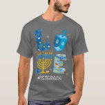 Funny LIEBE 1. Klasse Lehrer Menorah Jewish Hanukk T-Shirt<br><div class="desc">Funny LIEBE 1. Klasse Lehrer Menorah Jüdisch Hanukkah Pajama.</div>