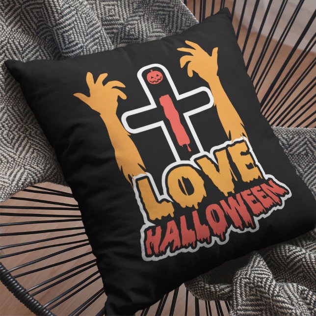 Funny Liebe Halloween Spooky Zombie Hands Kissen (Von Creator hochgeladen)