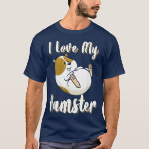 Funny Liebe Hamsters TShirt Animal Toys Pets