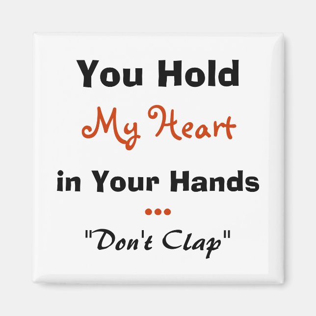 Funny Liebe Kühlschrankmagnet Magnet (Vorne)