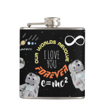 Funny Liebe Outer Space Match Science Geek Astrona