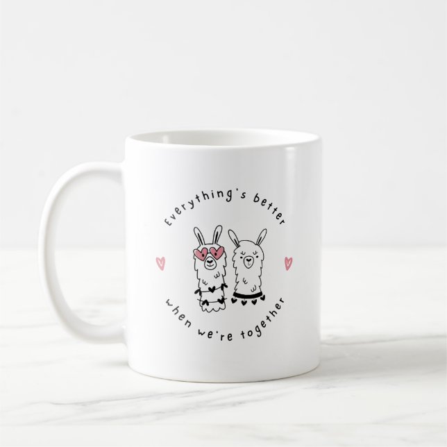 Funny Liebe Tasse - Lieblings-Person für Annoy (Links)
