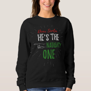 Funny Lieber Weihnachten Das schändliche Weihnacht Sweatshirt