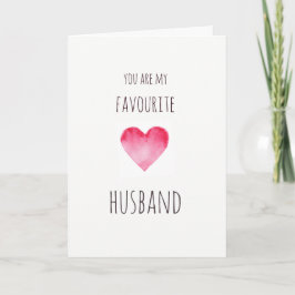 Funny Lieblingsmann Valentines Feiertagskarte