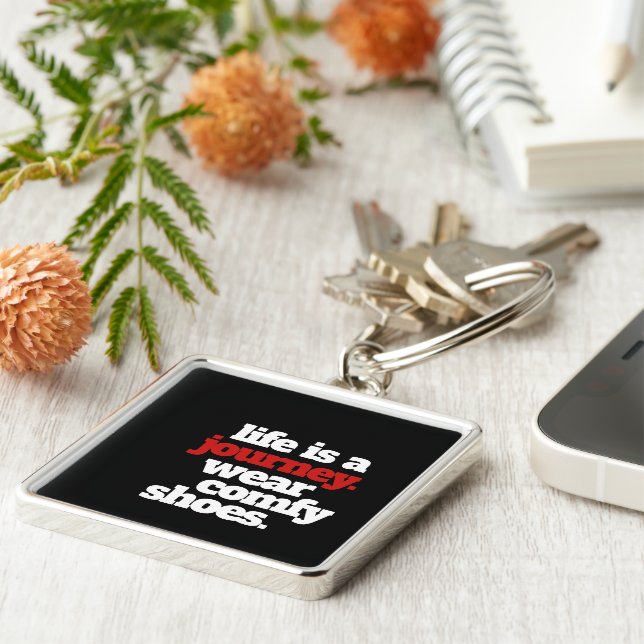 Funny Life ist eine Reise ... Schlüsselanhänger (Seite)